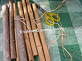 Membina kotak bersarang serangga dengan seorang kanak-kanak - (membina) Bahan yang diperlukan