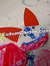 Buat loceng asal - (kecil) Kolaj telinga