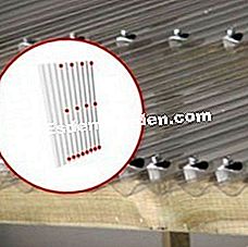 Buat bumbung ringan dengan helai PC Onduline® Onduclair® - (ringan) Hormati perintah mengacaukan