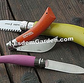 Alat yang betul untuk mengekalkan tanaman sayur-sayuran - (alat) Opinel pisau alam dan taman, melihat, serpet, Opinel