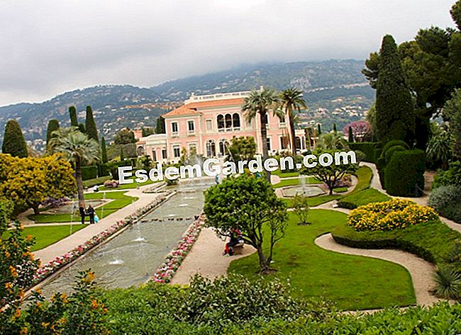 Ephrussi de Rothschild villa Saint-Jean-Cap-Ferratban (06) - ephrussi A francia kert mérete és elhelyezkedése alapján uralja a többieket