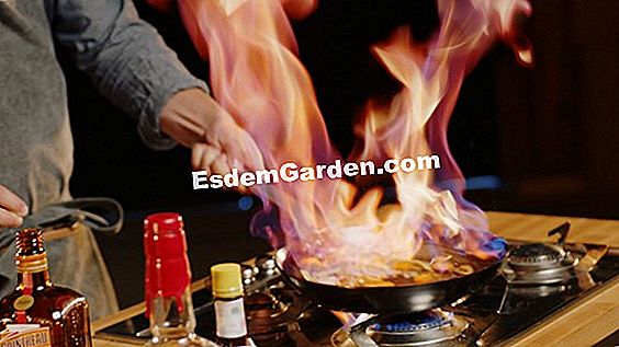 Flambé persik