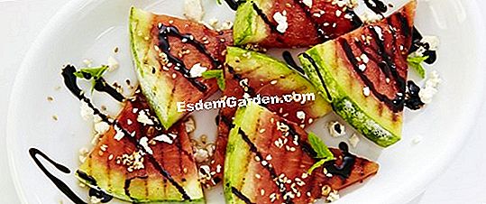 Melon på grillen