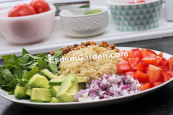 Spinat med quinoa