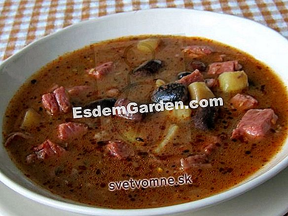 Bohnensuppe