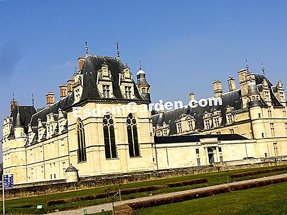 El jardín del castillo de Mery-sur-Oise