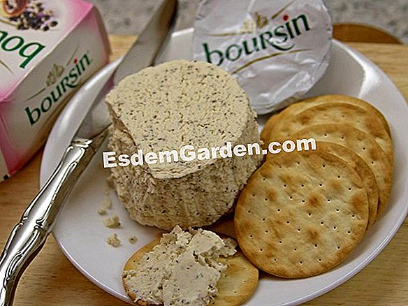Boursinで詰め込まれたパンのエスカロープレシピ