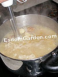 Crema de anghinare din Ierusalim - (anghinare) trecerea la mixer
