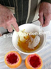 Dessert di pompelmo - (succo) Aggiunta di Maïzena