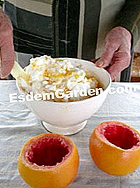 Dessert di pompelmo - (minuti) Dessert di pompelmo: minuti