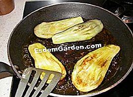 Melanzane provenzale - (pomodoro) friggere le melanzane a fette