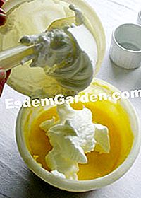 Flans au gratin citrommal - gratin Fehérek hozzåadåsa a hóhoz