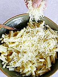 Macaroni gratin dengan tetragon - (gratin) Memasak tetragon