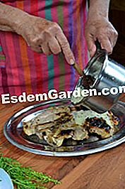 Kacang panggang dengan tarragon dan tetragon purée - (purée) bahan-bahan
