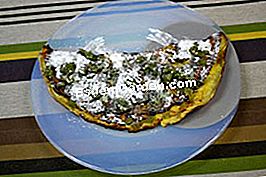 Angelica omelet - (angelica likør) Omelett med Angelica: Til dessert