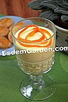 Orange mousse - (mælk) Orange mousse