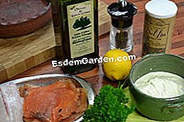 Lille hvide fisk fyldte - (timer) ingredienser