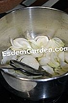 Sopa de hierbas - (algunas) Cebollas atrás