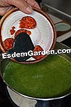 Sopa de hierbas - (algunas) Agregar chorizo