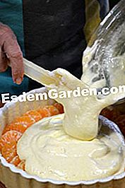 Genoise dengan clementines - (dengan) bahan-bahan