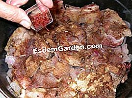 Lamb tajine dengan quince - (tajine) tambah rempah