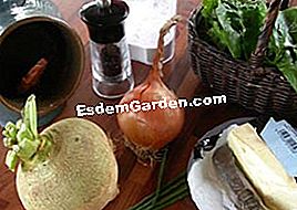 Velouté rutabaga-špinat - rutabaga-špinat Sastojci za velouté rutabaga - špinat
