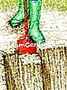 Plante a azálea caducifólia - (arbusto) Cavar um buraco de plantio